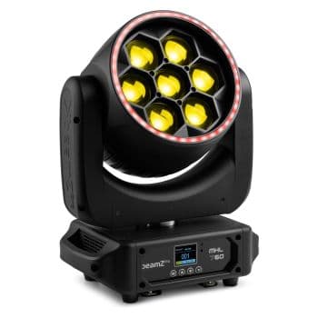 Beamz MHL760 Mov Head Zoom 7x60W BeeEye MHL760 Mov Head Zoom 7x60W BeeEye
