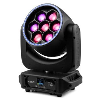 Beamz MHL760 Mov Head Zoom 7x60W BeeEye MHL760 Mov Head Zoom 7x60W BeeEye