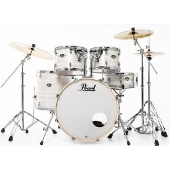Pearl kit exx export 22 slipstream white con herrajes y platos