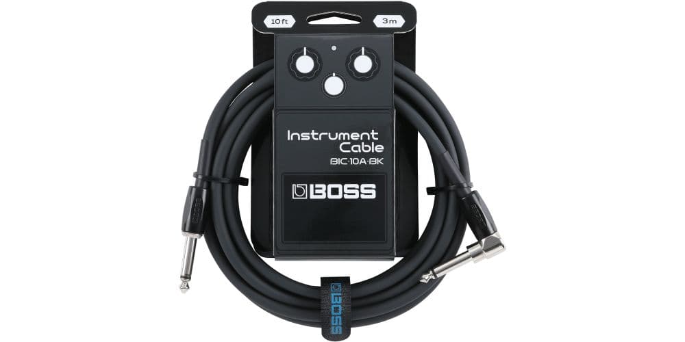 Boss BIC-10A-BK Cable Guitarra 3m BIC-10A-BK