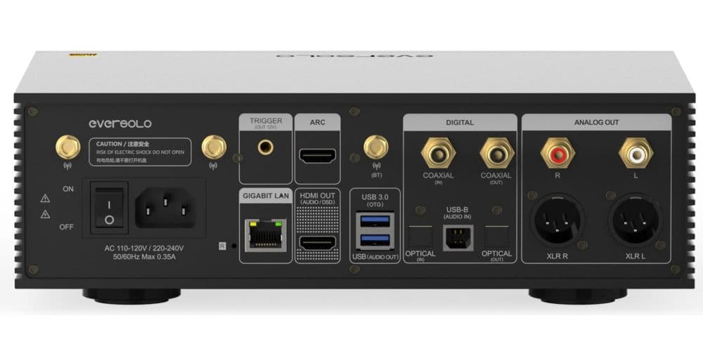 Eversolo DMP A6 GEN 2 Negro Reproductor Audio en Red DMP A6 GEN 2