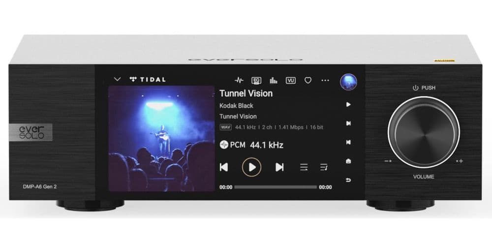 Eversolo DMP A6 GEN 2 Negro Reproductor Audio en Red DMP A6 GEN 2