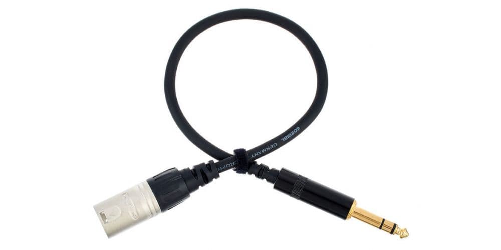 Cordial CIM 0,3 MV Cable Jack Macho Balanceado y XLR Macho 0,3 Metros CIM 0,3 MV