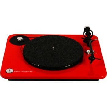 elipson Chroma 400 Red Giradiscos con Capsula MM Ortofón OM10 Chroma 400 Red