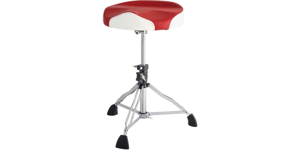 Dixon PSN-13RW Sillín Topo Moto Rojo y Blanco Dixon PSN-13RW Sillín Topo Moto Rojo y Blanco