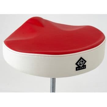 Dixon PSN-13RW Sillín Topo Moto Rojo y Blanco Dixon PSN-13RW Sillín Topo Moto Rojo y Blanco