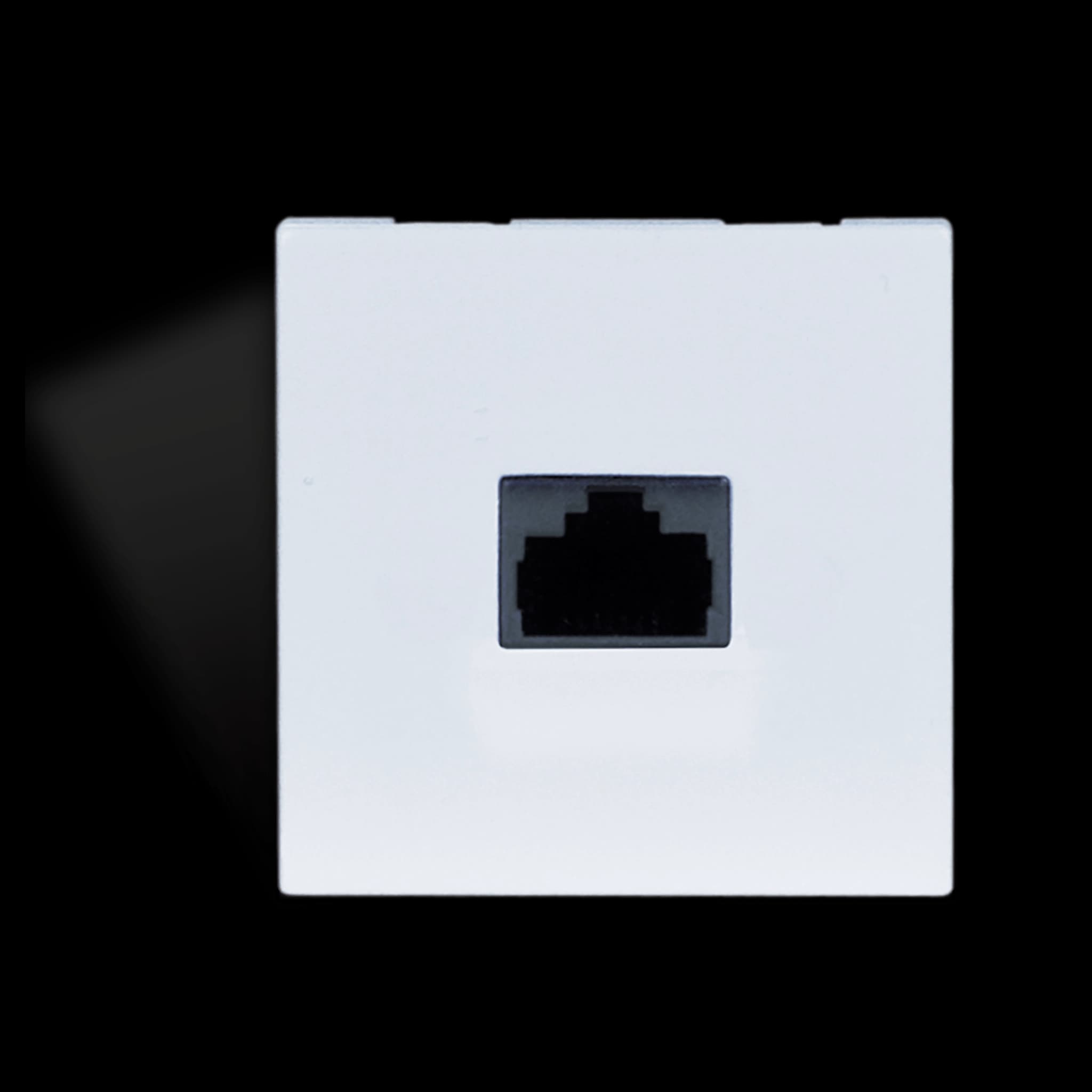 PROCAB CP43ARJ/W Placa de conexión RJ45 Bticino PROCAB CP43ARJ/W