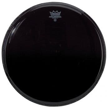 Remo 24 ambassador ebony bombo es-1024-00