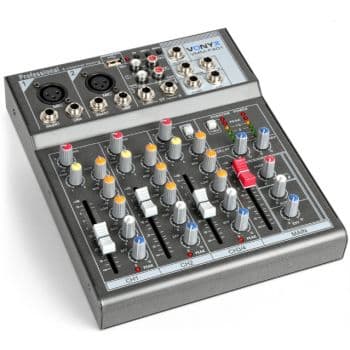 Vonyx VMM-F401 Mezclador Directo 4 canales 172575 VMM-F401