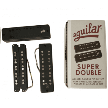 Aguilar ag5sd-d4 super doble 5 cuerdas tipo d4 set 2 pastillas bajo eléctrico