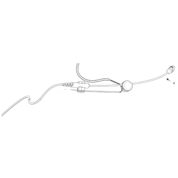 SHURE RPMDH5T/O-MTQG Brazo diadema de repuesto con cápsula Duraplex DH5 RPMDH5T/O-MTQG