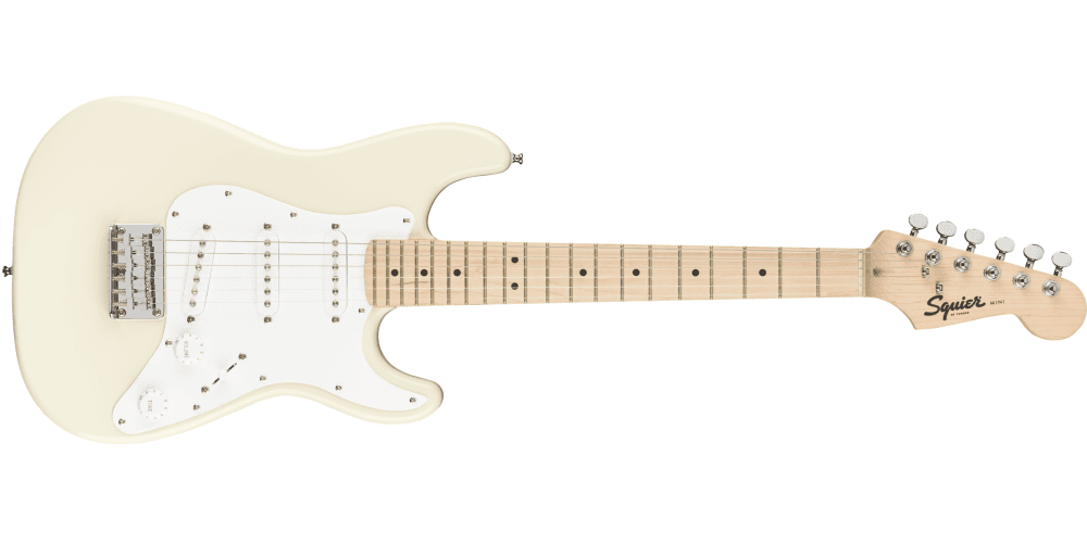 Squier by Fender FSR SQ Mini Stratocaster MN Olympic White ( REACONDICIONADO ) FSR SQ Mini Stratocaster MN Olympic White