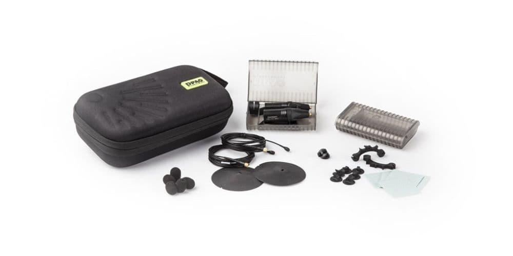 DPA KIT-4061-OP-SMK Kit stéreo 4061 CORE+. Acc instrumento. Low Sens. Negro KIT-4061-OP-SMK