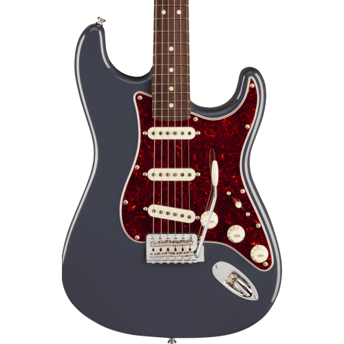 Fender AM Pro Classic Strat RW Faded Black Guitarra Eléctrica AM Pro Classic Strat RW Faded Black