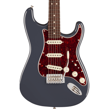 Fender am pro classic strat rw faded black guitarra eléctrica