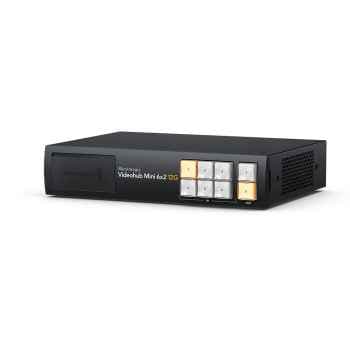 Blackmagic vhubsmti12g0602 videohub mini 6x2 12g