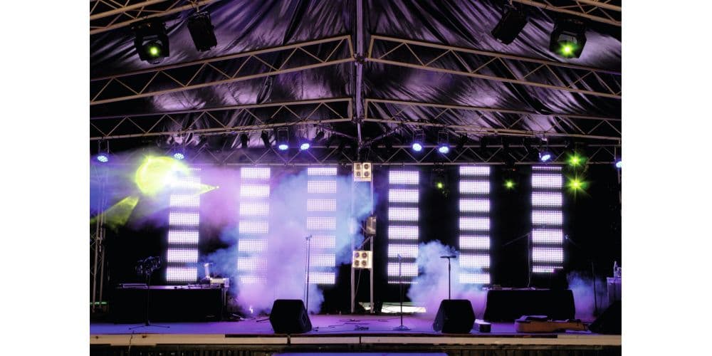 Eurolite Theatre Spot 300/500 Foco Fresnel Negro Theatre Spot 300/500 Foco Fresnel Negro