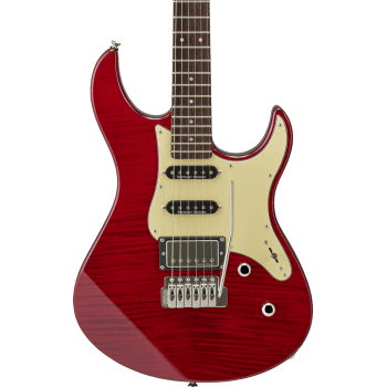 Yamaha pacifica 612v ii fmx fr guitarra eléctrica fired red