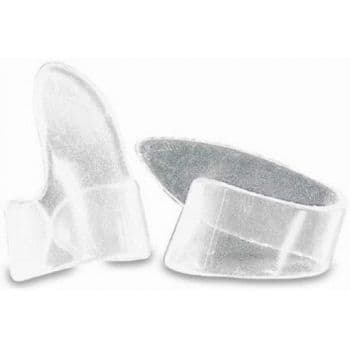Dunlop uñero dedo medio transparente pack de 12 un.
