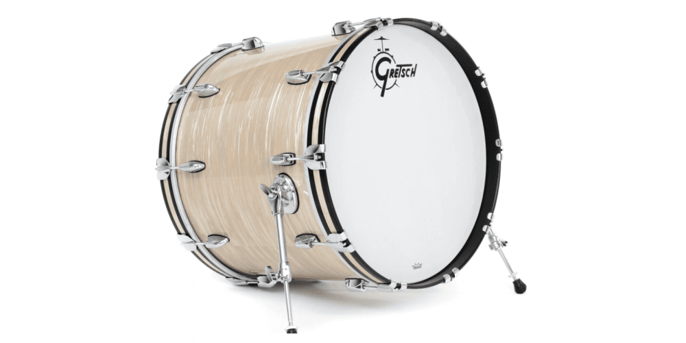 Gretsch Drums GBNT1820KKCST302 Bombo USA Brooklyn 20x18" Creme Oyster Bombo USA Brooklyn 20x18 Pulgadas Creme Oyster