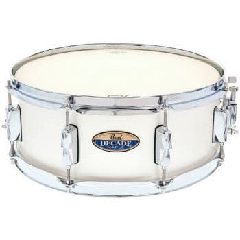 Pearl decade maple 14x5.5 white satin