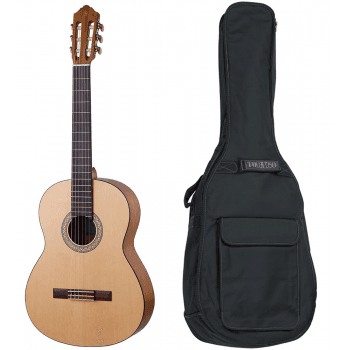 Yamaha c-40-mll guitarra clasica acabado mate + funda audibax easy acoustic