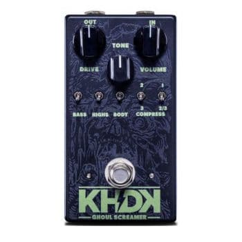 Khdk ghoul screamer pedal overdrive para guitarra