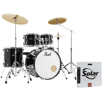 Pearl pparss525sbcc-31 jet black batería acústica