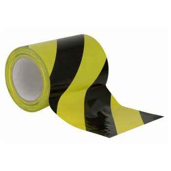 Showtec floor-marking tape 150 mm cinta amarilla y negra para suelo 90622