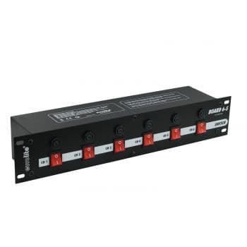 Eurolite 6-s panel de interruptores 6 switches