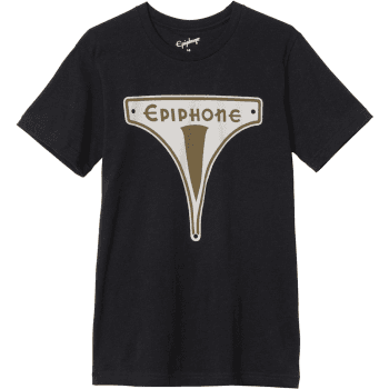 Gibson epiphone vintage badge tee (black) xl