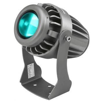 Eurolite led ip pst-10w pinspot turquesa