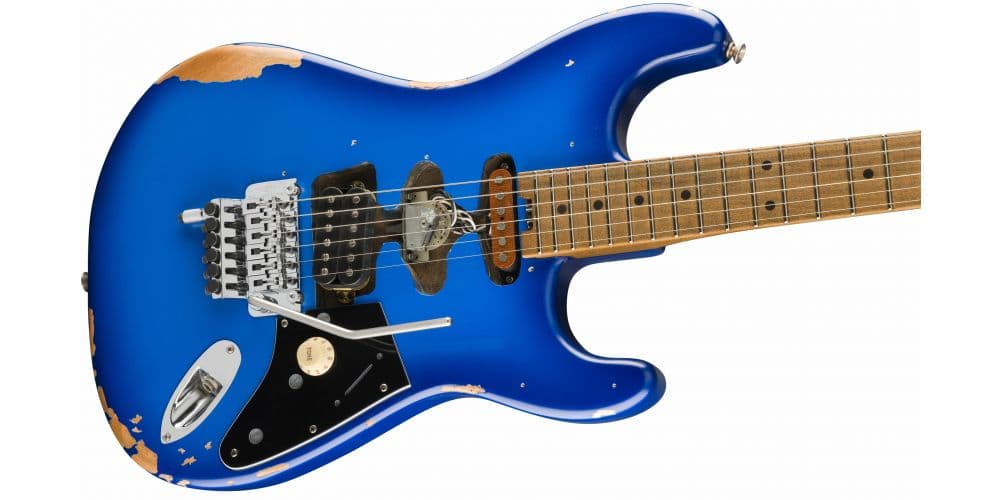 EVH LTD Frankenstein Relic Series MF Blueburst Guitarra Eléctrica LTD Frankenstein Relic Series MF Blueburst