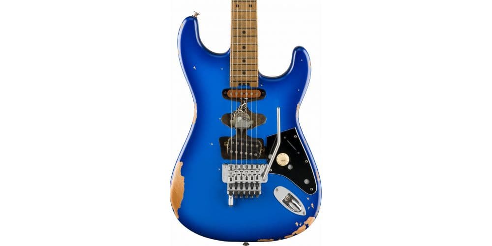 EVH LTD Frankenstein Relic Series MF Blueburst Guitarra Eléctrica LTD Frankenstein Relic Series MF Blueburst