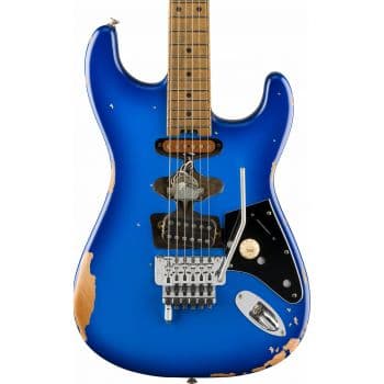 Evh ltd frankenstein relic series mf blueburst guitarra eléctrica
