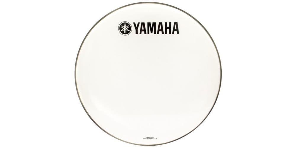 Yamaha P3 Parche Bombo Blanco 20 Logo P3 WHITE 20" REGULAR LOGO