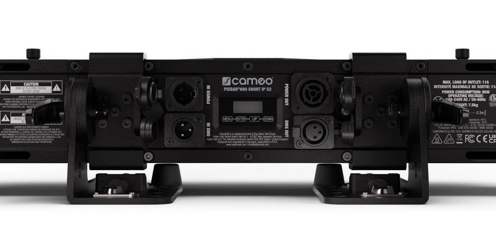 Cameo PIXBAR® 600 Short IP G2 Barra Led RGBWAUV IP65 PIXBAR® 600 Short IP G2 - Barra LED RGBWAUV IP65 C