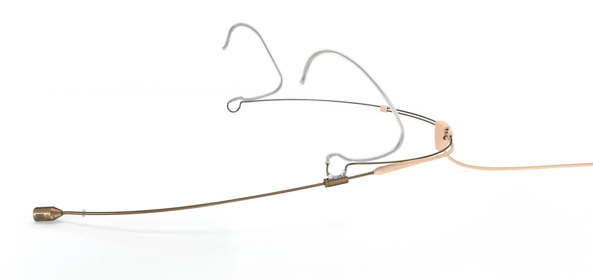 DPA Micro cardio, diadema basculable, cápsula 5mm CORE+. Beige. Lemo 3pin 4488-DP-R-F03