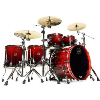 Mapex SV628XBKLE Saturn Cherry Mist Maple Burst Batería Acústica SV628XBKLE