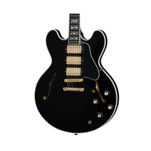 Gibson ES Supreme 3 Pickup Ebony Guitarra Eléctrica ES Supreme 3 Pickup Ebony