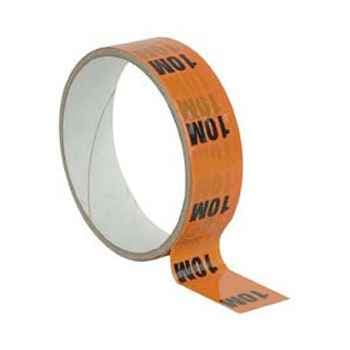 Showtec markertape 25 mm/33 m cinta marcadora roja 10 mtr 90629r