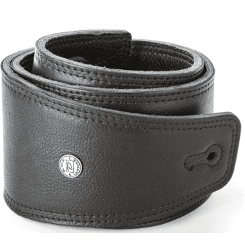 Dunlop BMF16BK Correa Guitarra o Bajo Cuero Negra BMF16BK