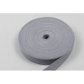 Showtec cinta de cierre de contacto textil gris 25 m