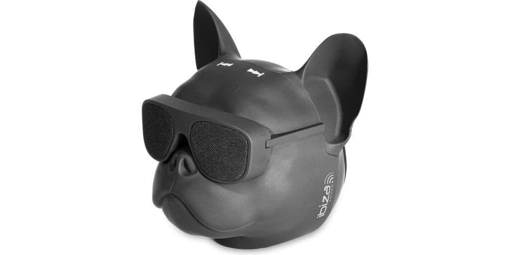 Ibiza Sound DOG-SOUND Altavoz Bluetooth CABEZA DE PERRO DOG-SOUND