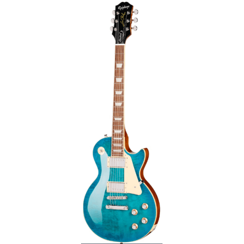 Epiphone Les Paul Standard 60s Quilt Ocean Water Perimeter Les Paul Standard 60s Quilt Ocean Water Perimeter