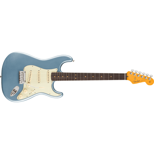 Fender American Ultra Luxe Vintage 60s Stratocaster RW Ice Blue Guitarra Eléctrica Fender American Ultra Luxe '60s Stratocaster RW Ic