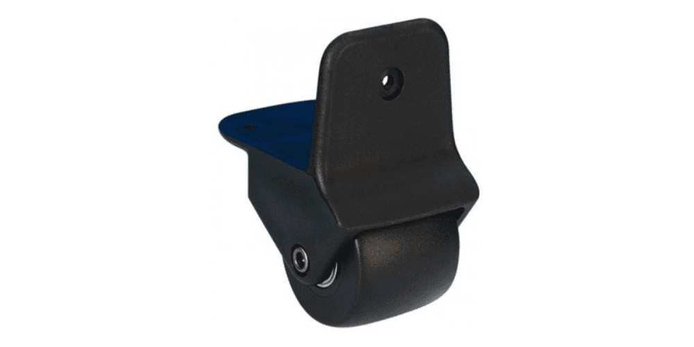 Adam Hall Hardware 3780 - Rueda Blanda para Montaje en Ángulo 50 mm Carcasa de Nylon 3780