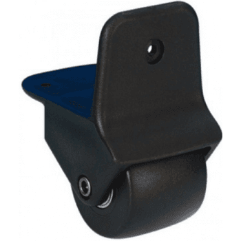 Adam Hall Hardware 3780 - Rueda Blanda para Montaje en Ángulo 50 mm Carcasa de Nylon 3780