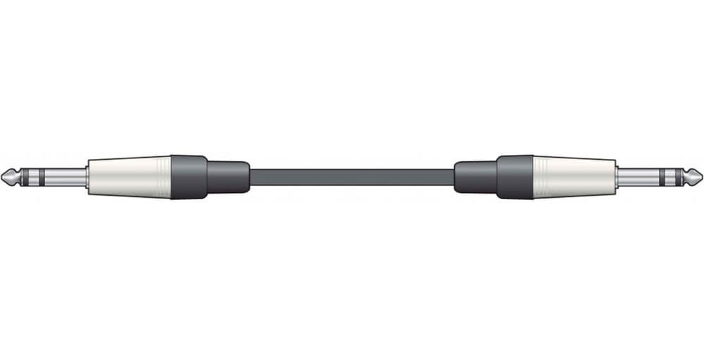 Chord Cable Jack 6.3mm Stereo - Jack 6.3mm Stereo 1.5 Metros Cable Jack 6.3mm Stereo - Jack 6.3mm Stereo 1.5 me