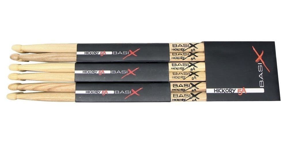 Gewa F822066 Baquetas Basix Nogal 2B Pareja Baquetas F822066